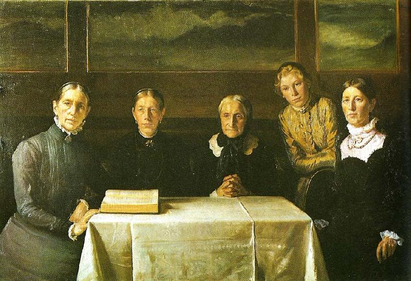 Michael Ancher det brondumske familiebillede